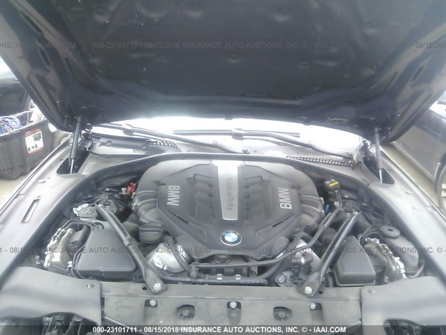 WBA6B4C58FD761134 - 2015 BMW 650 XI/GRAN COUPE BLACK photo 10