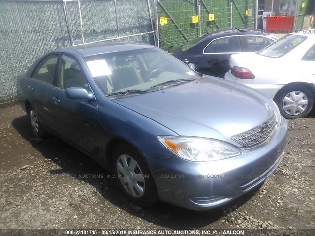 4T1BE32K12U581297 - 2002 TOYOTA CAMRY LE/XLE/SE Mavi foto 1
