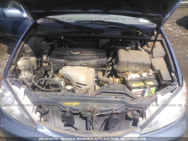 4T1BE32K12U581297 - 2002 TOYOTA CAMRY LE/XLE/SE Mavi foto 10