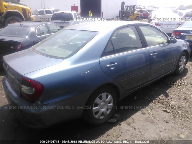 4T1BE32K12U581297 - 2002 TOYOTA CAMRY LE/XLE/SE Mavi foto 4