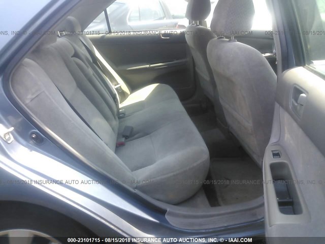 4T1BE32K12U581297 - 2002 TOYOTA CAMRY LE/XLE/SE Mavi foto 8