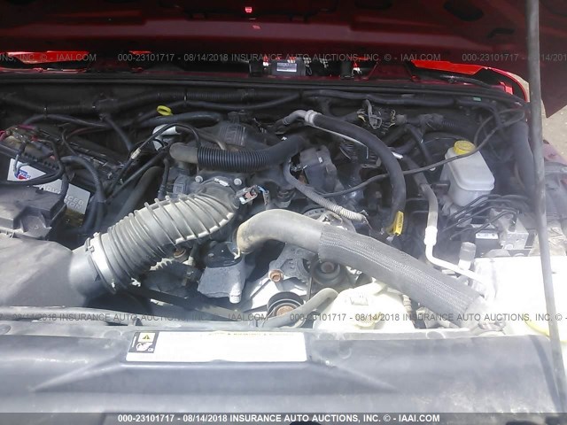 1J4AA2D10BL511297 - 2011 JEEP WRANGLER SPORT 红色 照片 10