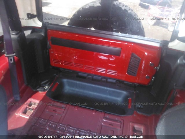 1J4AA2D10BL511297 - 2011 JEEP WRANGLER SPORT 红色 照片 8