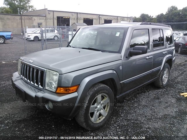 1J8HG48N98C128388 - 2008 JEEP COMMANDER SPORT ნაცრისფერი ფოტო 2