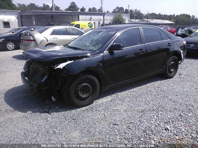4T1BE46K78U196982 - 2008 TOYOTA CAMRY CE/LE/XLE/SE BLACK photo 2