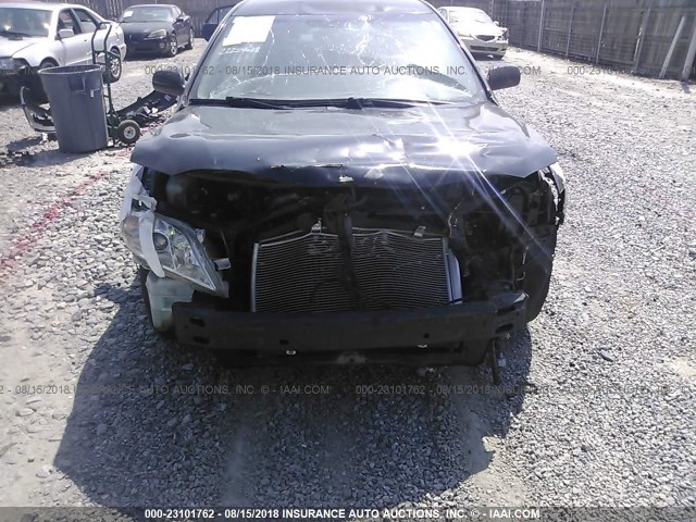4T1BE46K78U196982 - 2008 TOYOTA CAMRY CE/LE/XLE/SE BLACK photo 6