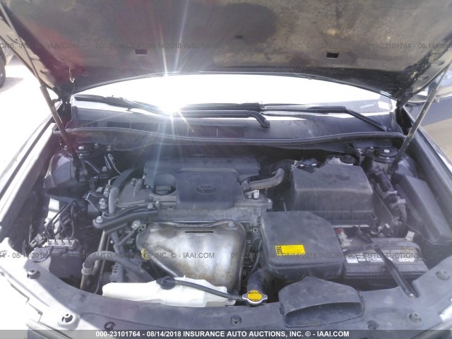 4T1BF1FK0DU234221 - 2013 TOYOTA CAMRY L/SE/LE/XLE 黑色 照片 10