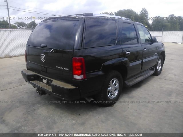 1GYEC63T35R105568 - 2005 CADILLAC ESCALADE LUXURY BLACK photo 4