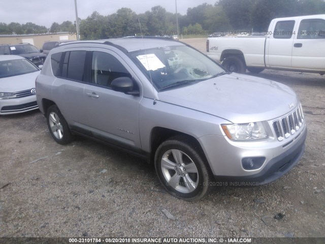 1J4NF1FBXBD258020 - 2011 JEEP COMPASS SPORT SILVER photo 1