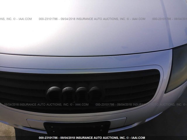 TRUUC28N6Y1018762 - 2000 AUDI TT SILVER photo 6