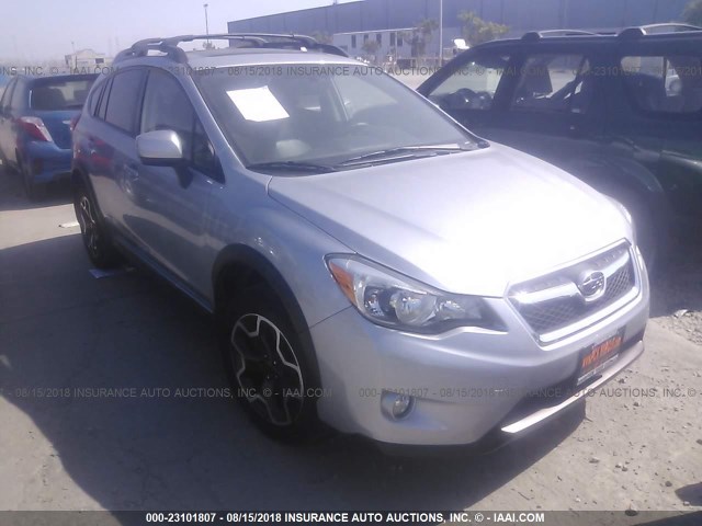 JF2GPAKC9E8294757 - 2014 SUBARU XV CROSSTREK 2.0 LIMITED SILVER photo 1