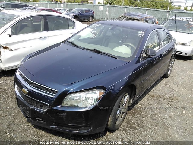 1G1ZB5EB0A4118867 - 2010 CHEVROLET MALIBU LS 深蓝色 照片 2