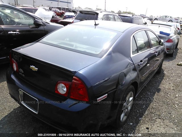1G1ZB5EB0A4118867 - 2010 CHEVROLET MALIBU LS 深蓝色 照片 4
