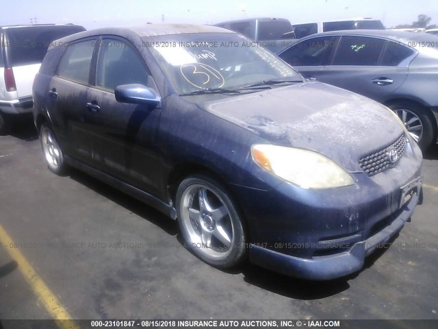 2T1KY38E63C010125 - 2003 TOYOTA COROLLA MATRIX XRS BLUE photo 1