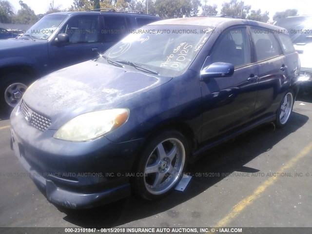 2T1KY38E63C010125 - 2003 TOYOTA COROLLA MATRIX XRS BLUE photo 2