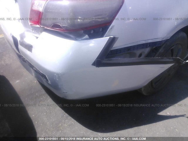4T1BE46KX8U753786 - 2008 TOYOTA CAMRY CE/LE/XLE/SE SILVER photo 6