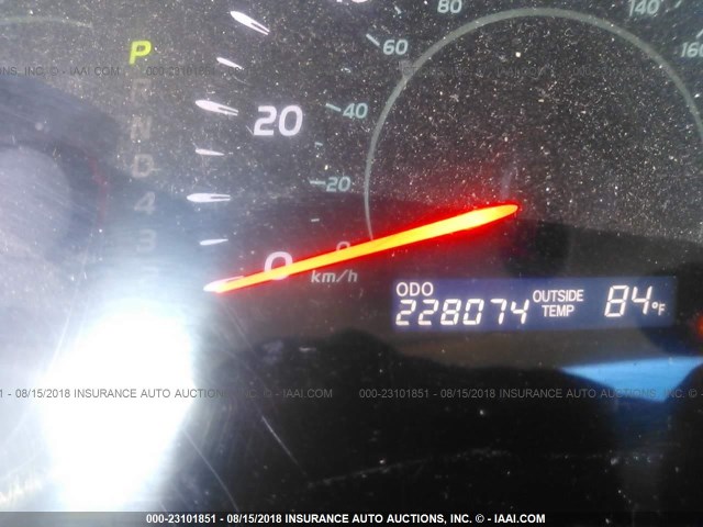 4T1BE46KX8U753786 - 2008 TOYOTA CAMRY CE/LE/XLE/SE SILVER photo 7