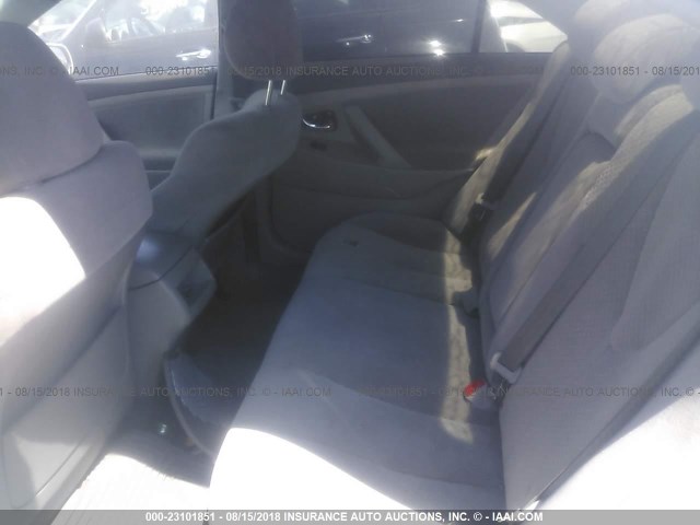 4T1BE46KX8U753786 - 2008 TOYOTA CAMRY CE/LE/XLE/SE SILVER photo 8