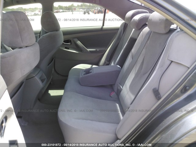 4T4BE46K57R005483 - 2007 TOYOTA CAMRY NEW GENERAT CE/LE/XLE/SE GRAY photo 8