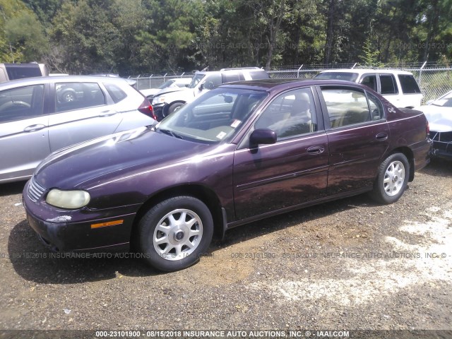 1G1NE52M3X6253060 - 1999 CHEVROLET MALIBU LS 勃艮第红 照片 2