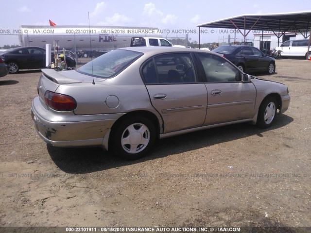 1G1NE52J2Y6136299 - 2000 CHEVROLET MALIBU LS 棕色 照片 4