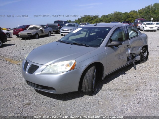 1G2ZF57B084222931 - 2008 PONTIAC G6 VALUE LEADER/BASE SILVER photo 2