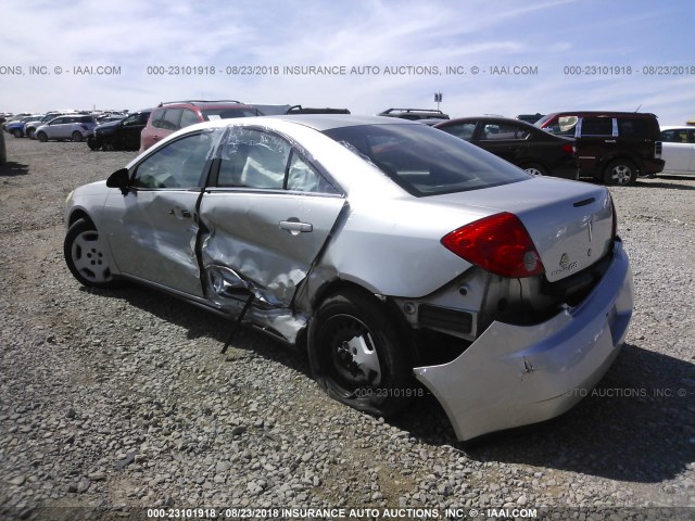 1G2ZF57B084222931 - 2008 PONTIAC G6 VALUE LEADER/BASE SILVER photo 3