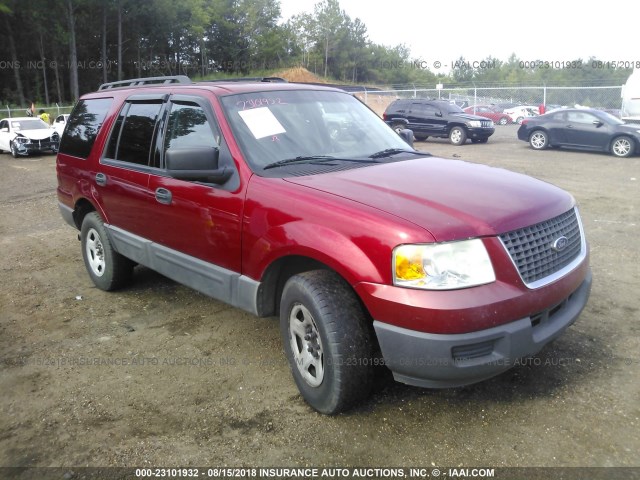 1FMPU13575LA91351 - 2005 FORD EXPEDITION XLS RED photo 1