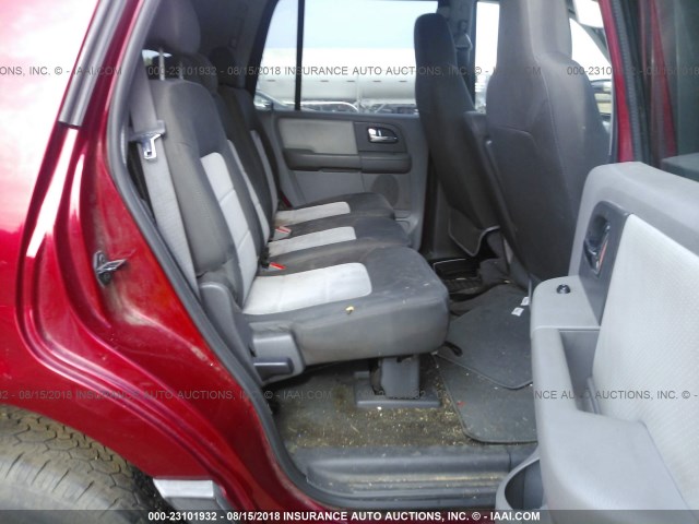 1FMPU13575LA91351 - 2005 FORD EXPEDITION XLS RED photo 8