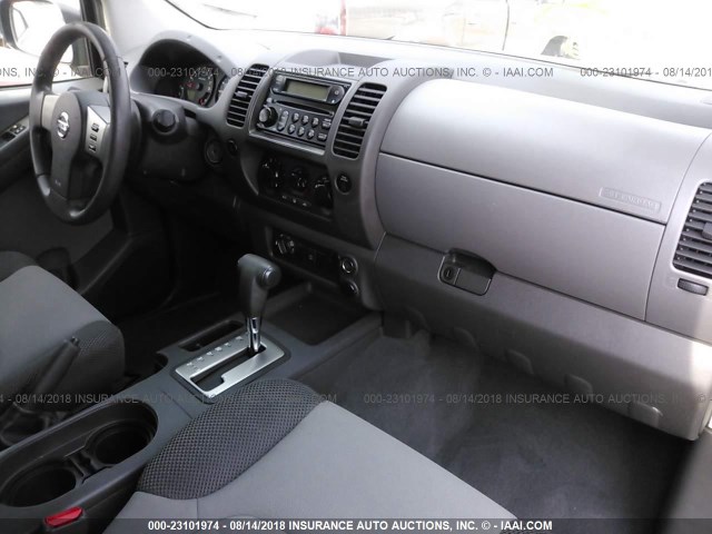 5N1AN08W27C537990 - 2007 NISSAN XTERRA OFF ROAD/S/SE GRAY photo 5