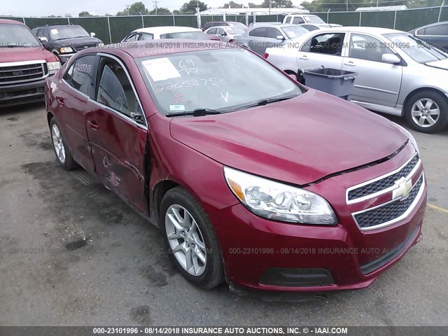 1G11D5SR5DF155723 - 2013 CHEVROLET MALIBU 1LT 栗色 照片 1