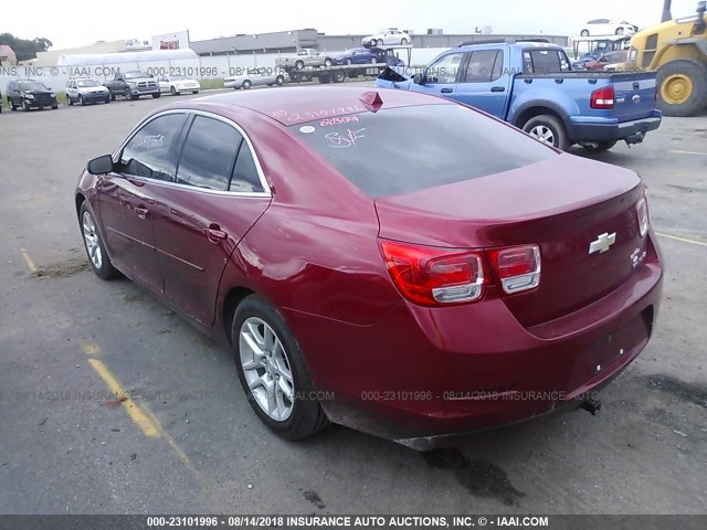 1G11D5SR5DF155723 - 2013 CHEVROLET MALIBU 1LT 栗色 照片 3