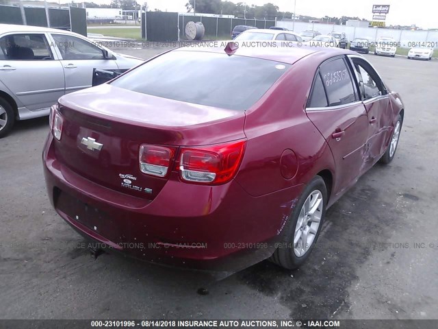 1G11D5SR5DF155723 - 2013 CHEVROLET MALIBU 1LT 栗色 照片 4