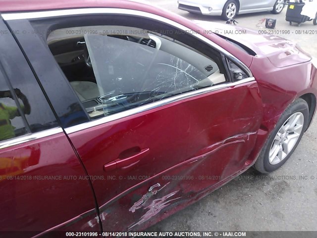 1G11D5SR5DF155723 - 2013 CHEVROLET MALIBU 1LT 栗色 照片 6