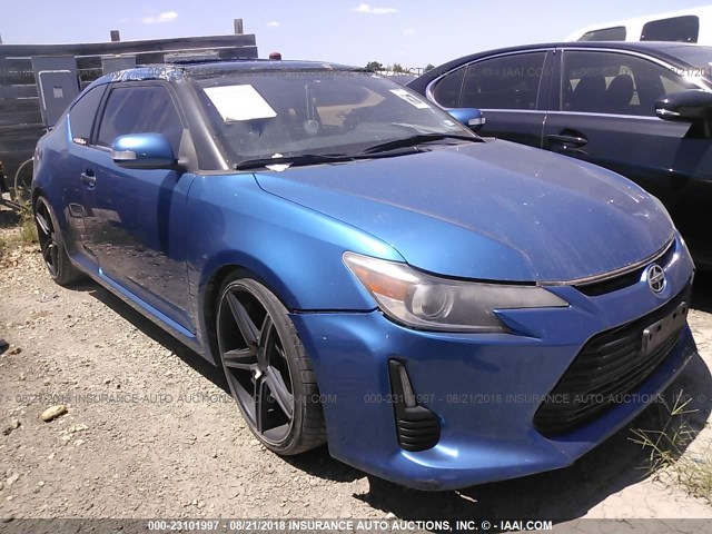 JTKJF5C72E3085415 - 2014 TOYOTA SCION TC 蓝色 照片 1