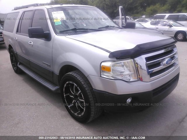 1FMFK15567LA17498 - 2007 FORD EXPEDITION EL XLT TAN photo 1