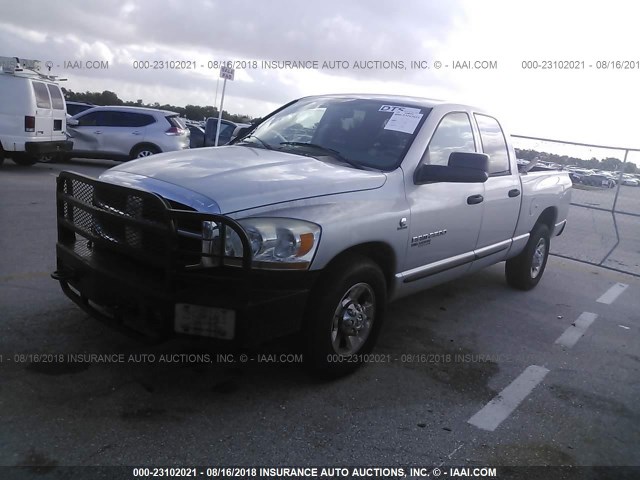 3D7KR28C66G118038 - 2006 DODGE RAM 2500 ST/SLT 银色 照片 2