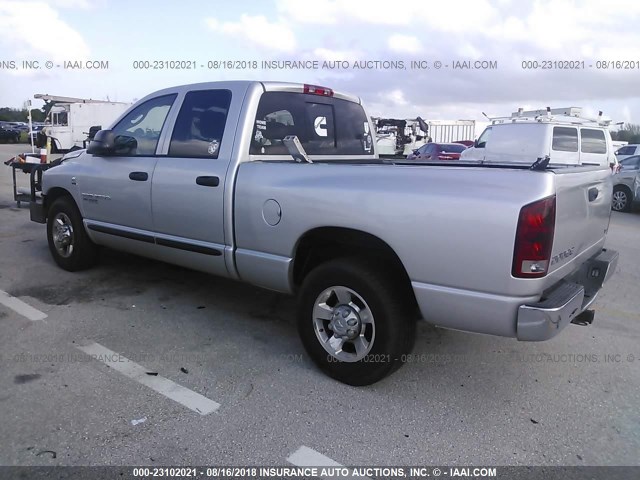 3D7KR28C66G118038 - 2006 DODGE RAM 2500 ST/SLT 银色 照片 3