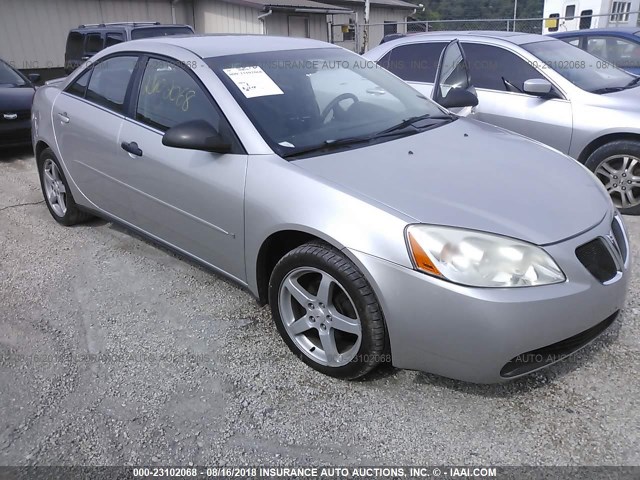 1G2ZG58N774147794 - 2007 PONTIAC G6 SE SILVER photo 1