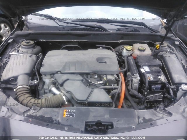 1G11D5RR7DF119098 - 2013 CHEVROLET MALIBU 1LT 灰色 照片 10