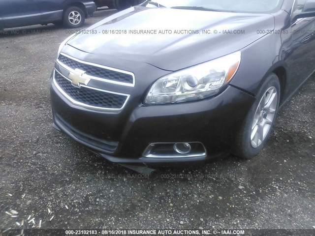1G11D5RR7DF119098 - 2013 CHEVROLET MALIBU 1LT 灰色 照片 6