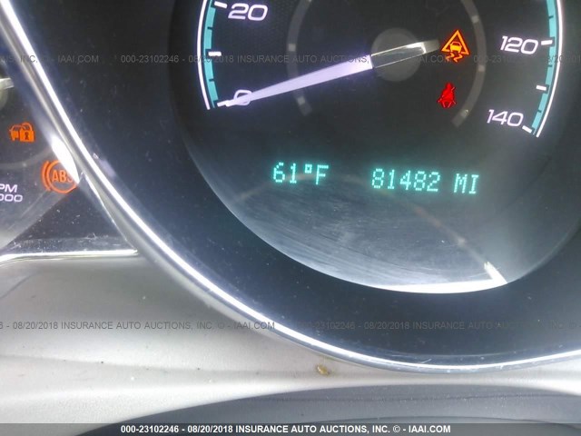 1G1ZC5E11BF313323 - 2011 CHEVROLET MALIBU 1LT შავი ფოტო 7