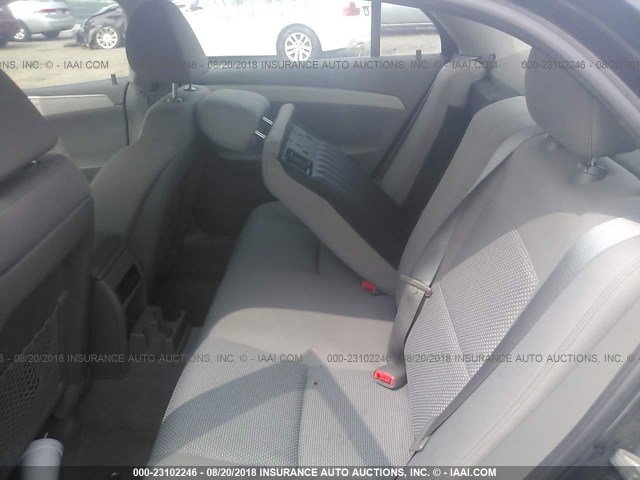 1G1ZC5E11BF313323 - 2011 CHEVROLET MALIBU 1LT შავი ფოტო 8