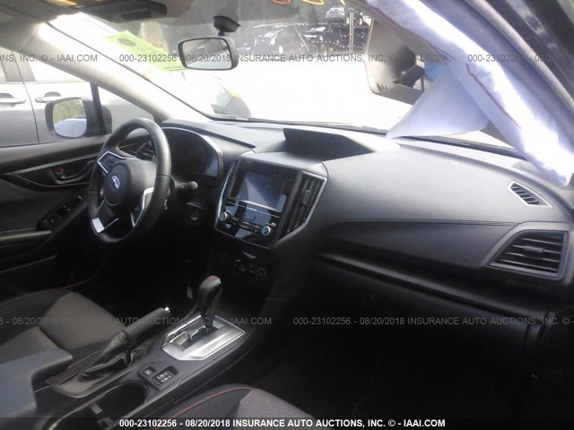 JF2GTABC4JH253054 - 2018 SUBARU CROSSTREK PREMIUM შავი ფოტო 5