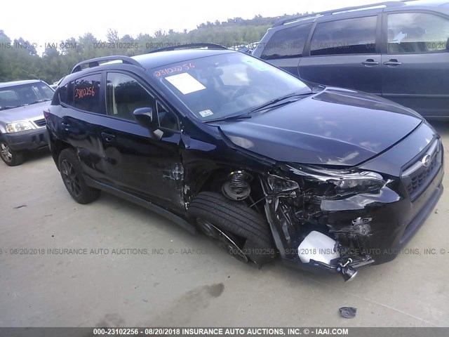 JF2GTABC4JH253054 - 2018 SUBARU CROSSTREK PREMIUM შავი ფოტო 6