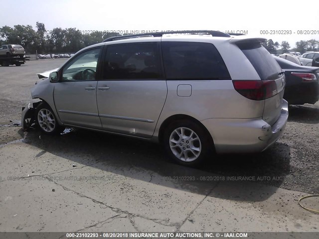 5TDZA22C54S149515 - 2004 TOYOTA SIENNA XLE/XLE LIMITED TEAL photo 3