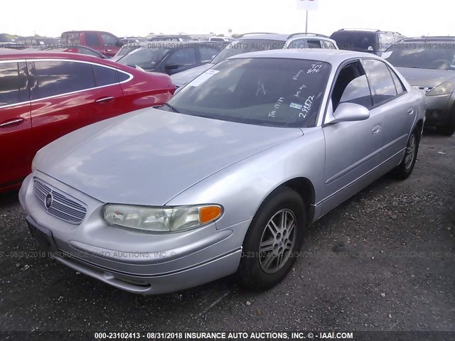 2G4WB52K331298872 - 2003 BUICK REGAL LS SILVER photo 2