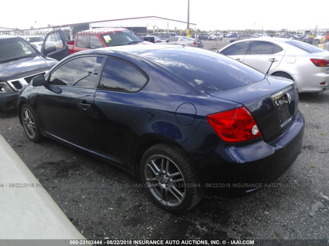 JTKDE167270157058 - 2007 TOYOTA SCION TC 蓝色 照片 3