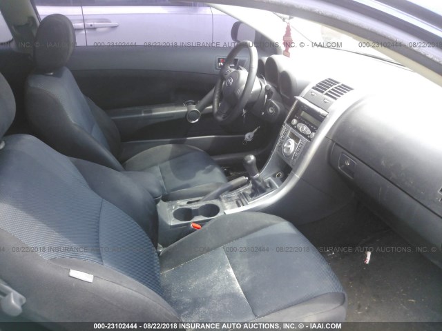 JTKDE167270157058 - 2007 TOYOTA SCION TC 蓝色 照片 5
