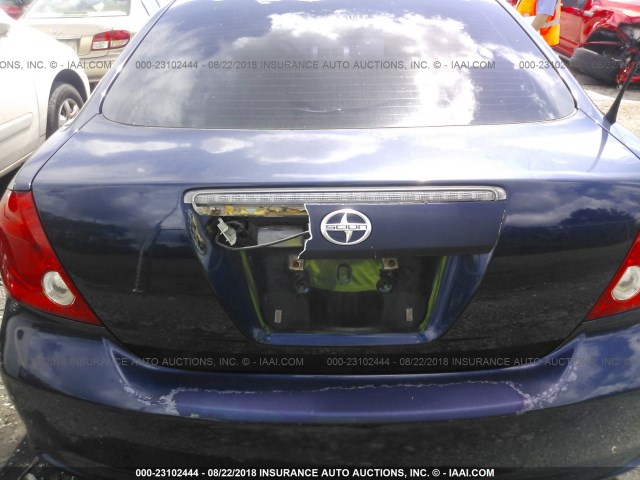 JTKDE167270157058 - 2007 TOYOTA SCION TC 蓝色 照片 6